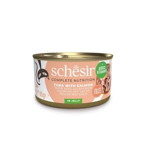 Schesir C&B tunfisk og laks i gele til katt 85 g