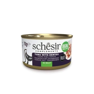 Schesir Complements tunfisk og dentex i gele til katt 70 g
