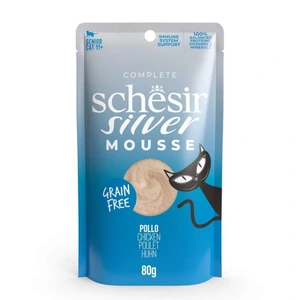 Schesir Silver Mousse med kylling våtfôr til katt 80 g