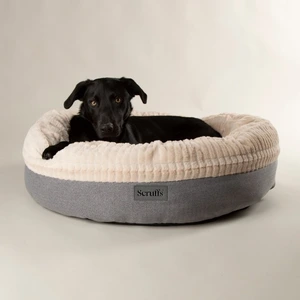 Scruffs Ellen Donut seng til hund og katt lysgrå 55 cm
