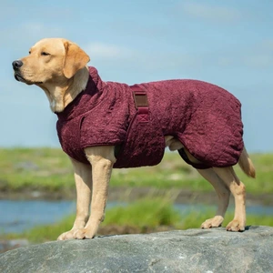 Siccaro Smart tørkedekke til hund Zinfandel rød 35 cm