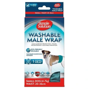 Simple Solution vaskbar bleie til hannhund, S, midje 20-48 cm