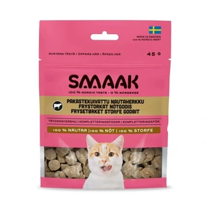 SMAAK Cat frysetørkede kattegodbiter storfe 45 g