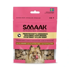 SMAAK Dog frysetørkede hundegodbiter kylling 45 g