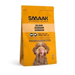 SMAAK kornfritt tørrfôr med lam til hund 2 kg