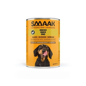SMAAK våtfôr med kornfri and til hund 400 g