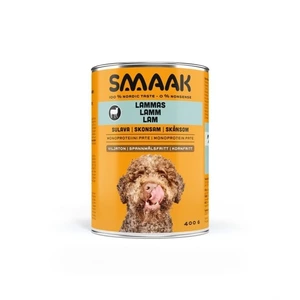 SMAAK våtfôr med kornfri lam til hund 400 g