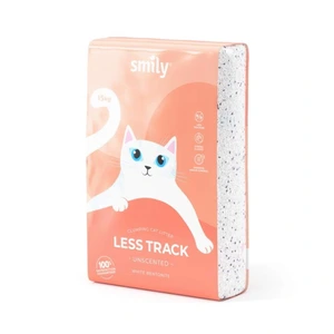 Smily White bentonitt kattesand Less Track 15 kg
