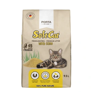 SoftCat Mais kattesand 9,5 l