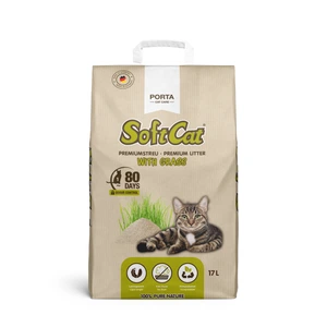 SoftCat Natural & Light kattesand 17 l