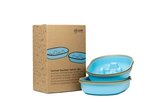 SureFeed Slow Bowl blå 2 stk