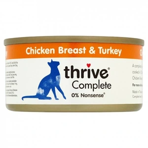 Thrive Adult kylling og kalkun våtfôr til katt 75 g