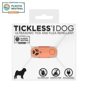 Tickless Mini Dog elektronisk flåttavviser oransje