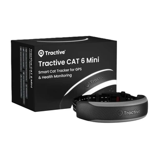 Tractive Cat 6 Mini GPS & Health Tracker til katt sort