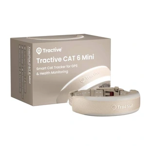 Tractive CAT 6 Mini GPS-sporer og helseovervåking til katt brun