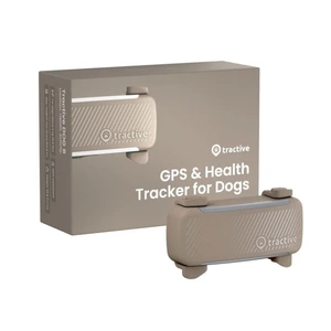 Tractive Dog 6 GPS & Health Tracker til hund brun