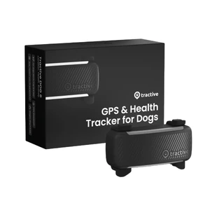 Tractive Dog 6 GPS & Health Tracker til hund sort