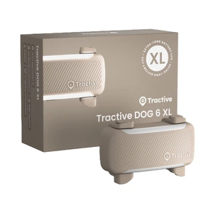 Tractive DOG 6 GPS-sporer til hund brun XL