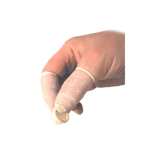 Transgroom fingertupper i lateks til napping 100 stk str M
