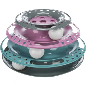 Trixie kattesirkeltårn i plast flerfarget 25 cm