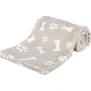 Trixie Kenny pledd i plysj til hund beige 75 x 50 cm