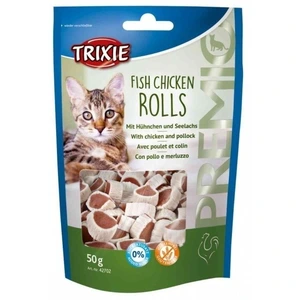 Trixie Premio fiskekyllingruller til katt 50 g