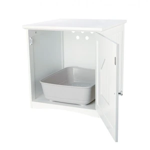 Trixie skap til kattetoalett MDF hvit 49 x 51 x 51 cm