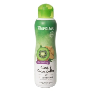 TropiClean fuktighetsgivende balsam med kiwi og kakaosmør til kjæledyr 355 ml