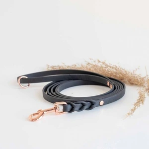 Tyylivoitto Braid hundekobbel svart 9 mm x 200 cm
