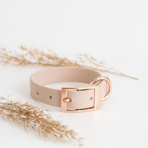 Tyylivoitto Classy hundehalsbånd liten modell beige str XS