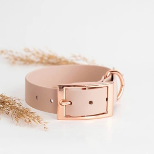 Tyylivoitto Classy hundehalsbånd stor modell beige str M