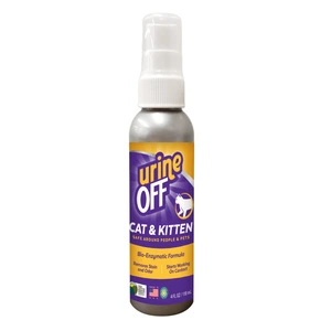 Urine Off Cat & Kitten lukt- og flekkfjerner 118 ml