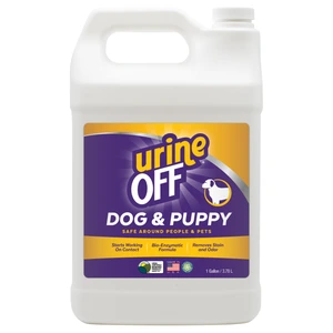 Urine Off Dog & Puppy lukt- og flekkfjerner 3,78 l