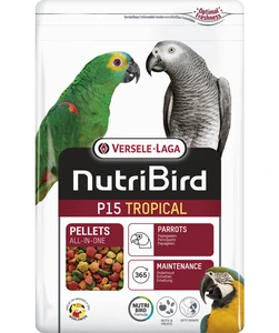 Versele-Laga NutriBird P15 Tropical fuglefôr til papegøye 3 kg