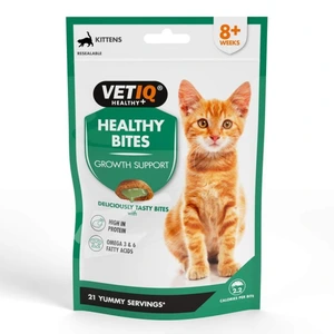VetIQ Healthy Bites Growth Support godbiter til kattunge 65 g