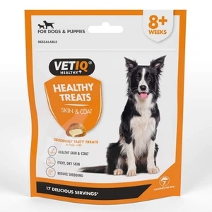 VetIQ Healthy Treats Skin & Coat godbiter til hund 70 g