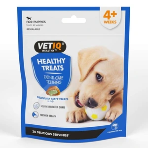 VetIQ Healthy Treats Teething godbiter til valp 50 g