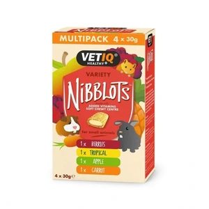 VetIQ Nibblots godbiter til smådyr 4 x 30 g