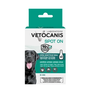 Vetocanis antiparasitt spot-on til hund L 3 x 3 ml