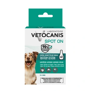 Vetocanis antiparasitt spot-on til hund M 2 x 3 ml