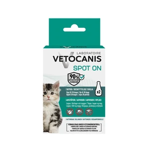 Vetocanis antiparasitt spot-on til kattunge 2 x 0,6 ml