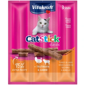 Vitakraft CatSticks Mini kalkun/lam 3 x 6 g