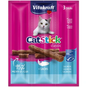 Vitakraft CatSticks Mini laks 3 x 6 g