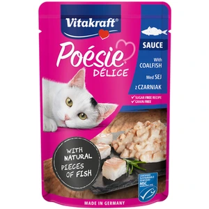 Vitakraft Poésie Délisauce Pollock MSC 85 g