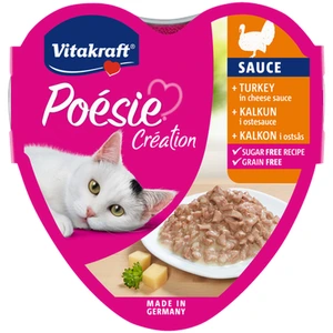Vitakraft Poésie kalkun i ostesaus til katt 85 g