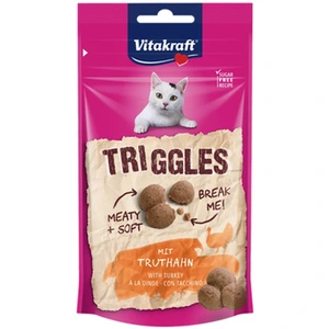Vitakraft Triggles kattegodbiter med kalkun 40 g