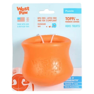 West Paw Toppl oransje 10 cm
