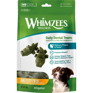 Whimzees Alligator hundesnacks str M 12 stk
