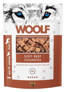 WOOLF Chunkies med biff 100 g