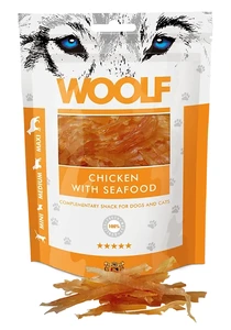 WOOLF godbiter med kylling og sjømat til hund 100 g